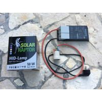 SOLAR RAPTOR 50 W UV-HID Lampen Komplettset