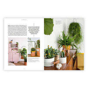 Urban Jungle - Wohnen in Grün: Dekorieren und stylen mit Pflanzen