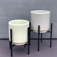 Ständer für Pflanztopf in schwarz oder gold