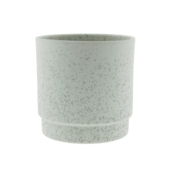 Ceramic Topf "Eno" sand green