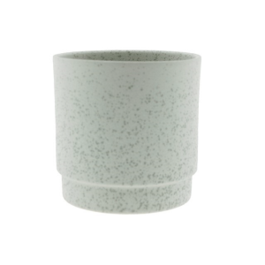 Ceramic Topf "Eno" sand green