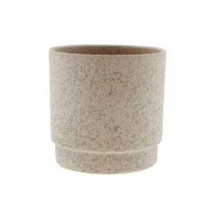 Ceramic Topf "Eno" sand terra