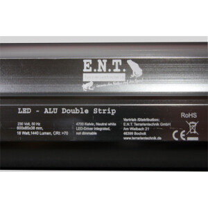 E.N.T.- LED - ALU Double Strip, 1200 mm