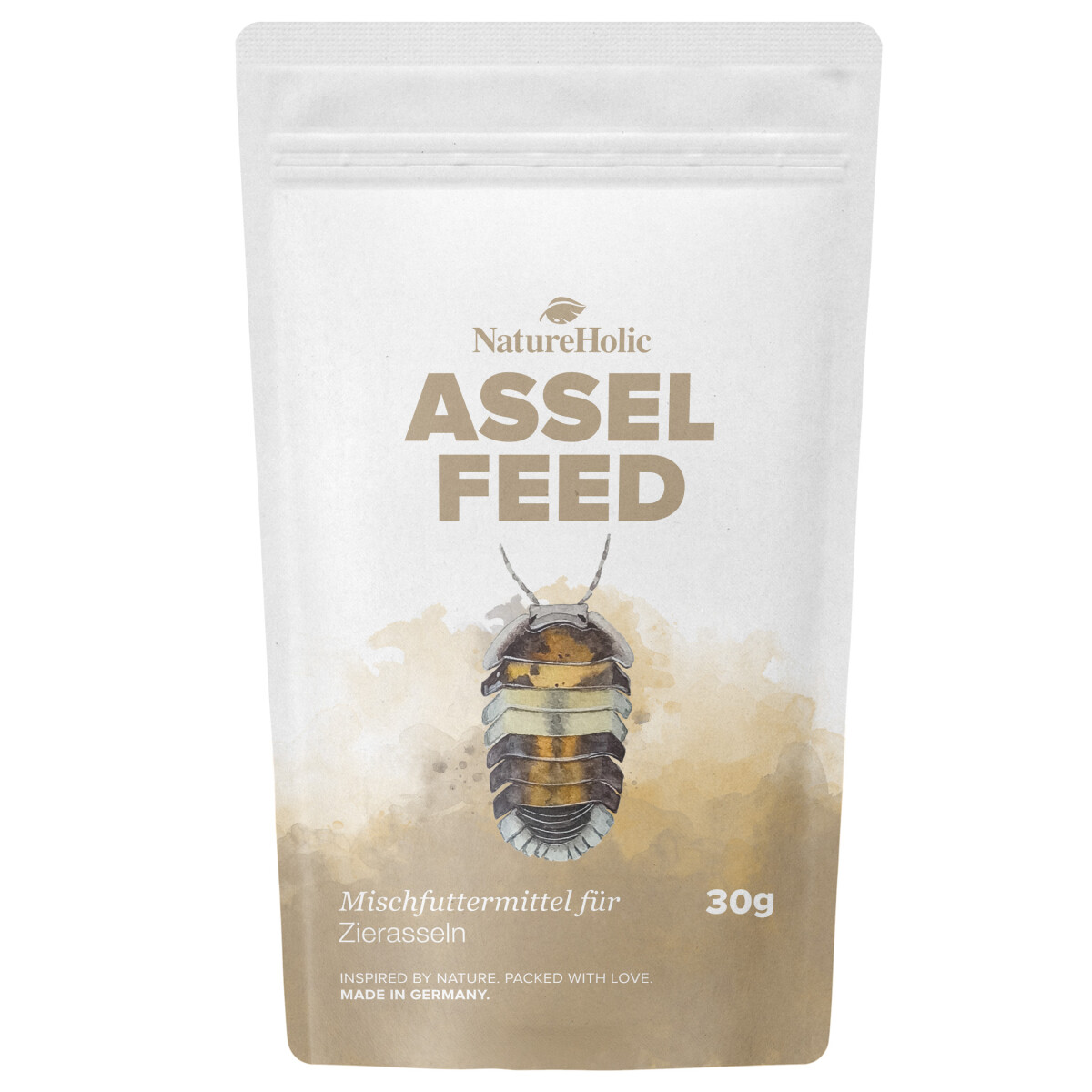 NatureHolic AsselFeed - Assel Futter 30g box