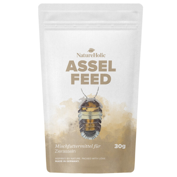 NatureHolic AsselFeed - Assel Futter 30g