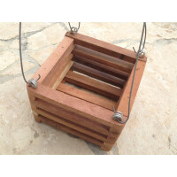 Natur-Pflanzkorb 15x15x10cm mit Aufhängung