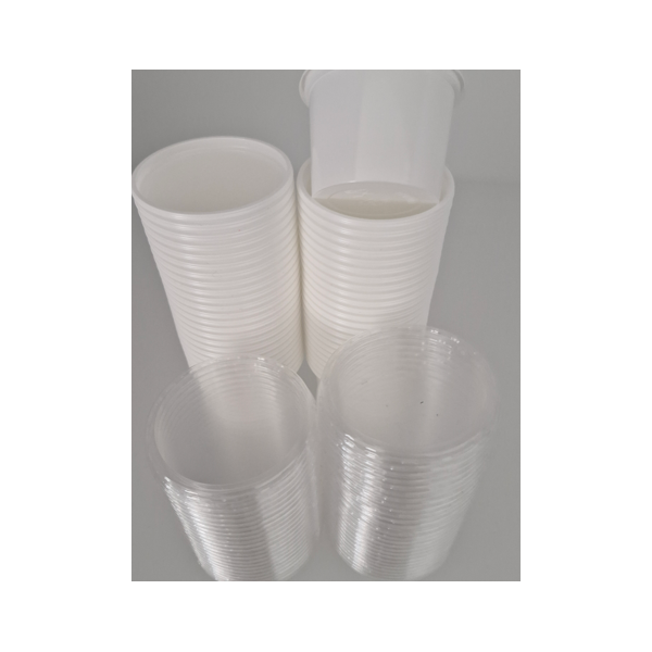 50 Kunststoffdosen zum Transport von Fröschen 125ml