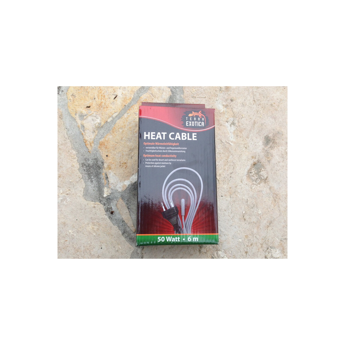 Silikon-Heizkabel, einadrig, 50 Watt