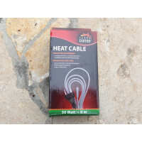 Silikon-Heizkabel, einadrig, 50 Watt