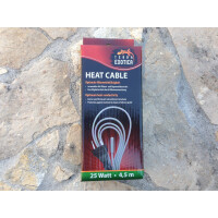 Silikon-Heizkabel, einadrig, 25 Watt