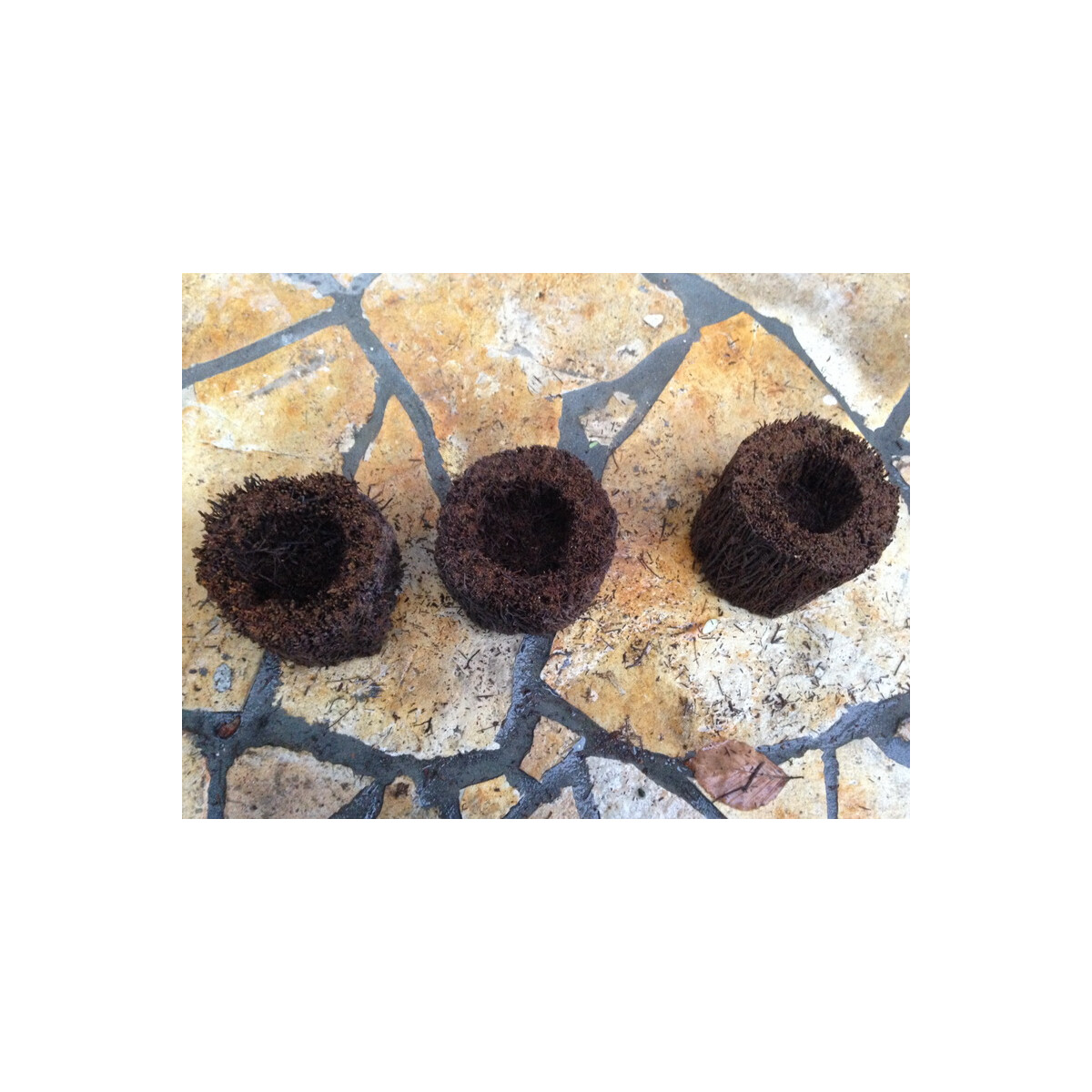 3 Xaximtöpfe 7x10cm aus Südamerika