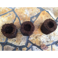 3 Xaximtöpfe 7x10cm aus Südamerika