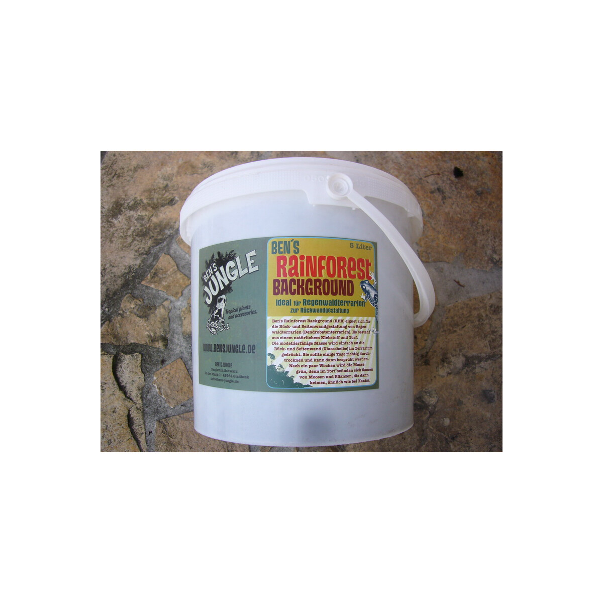 1 Liter Ben´s Rainforest Background Modellier Torf